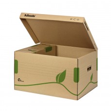 Контейнер архивный картонный Esselte Eco, коричневый