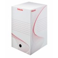Короб архивный картонный Esselte Standard, 200 мм, белый