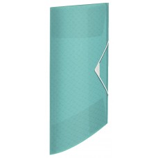 Папка пластиковая А4 на резинках Esselte Colour'ice, голубая