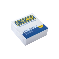 Бумага для заметок 80х80 мм. Buromax, 330 л., непроклеенная, белая