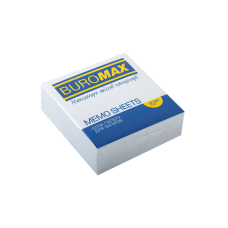Бумага для заметок 90х90 мм. Buromax Jobmax, 330 л., проклеенная, белая