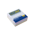 Бумага для заметок 80х80 мм. Buromax Зебра, 330 л., проклеенная, цветная
