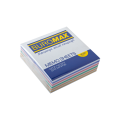 Бумага для заметок 90х90 мм. Buromax Зебра, 330 л., проклеенная, цветная