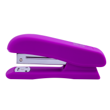 Степлер №24/6; №26/6 "Rubber Touch" Buromax, до 20 л., пластиковый корпус, фиолетовый