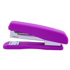 Степлер №24/6, №26/6 "Rubber Touch" Buromax, до 20 л., пластиковый корпус, фиолетовый