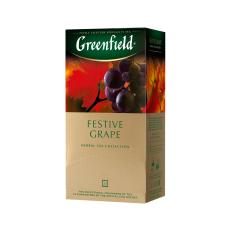 Чай травяной Greenfield Festive Grape 2г, 25шт, пакетированный
