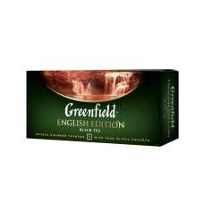 Чай черный Greenfield English Edition 2г, 25шт, пакетированный