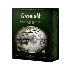 Чай черный Greenfield Earl Grey Fantasy 2г, 100шт, пакетированный