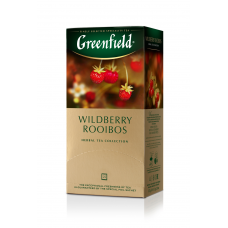 Чай травяной Greenfield Wildberry Rooibus 1,5г, 25шт, пакетированный