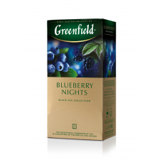 Чай черный Greenfield Blueberry Nights 1,5г, 25шт, пакетированный