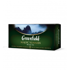 Чай черный Greenfield Magic Yunnan 2г, 25шт, пакетированный