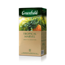 Чай зелёный Greenfield Tropical Marvel 2г, 25шт, пакетированный