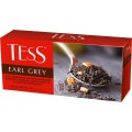 Чай черный Tess Earl Grey 1,8г, 25шт, пакетированный