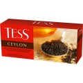 Чай черный Tess Ceylon 2г, 25шт, пакетированный