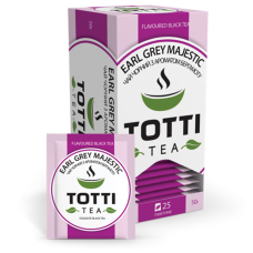 Чай черный Totti Tea Ерл Грей Маджестик 2г, 25шт, пакетированный