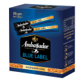 Кофе растворимый Ambassador Blue Label в стике, 25х1,8г, шоубокс