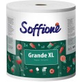 Полотенца бумажные Soffione "Grande XL", 1 рулон, белые, 2 слоя