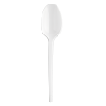Ложки столовые одноразовые Buroclean, белые, 100 шт.