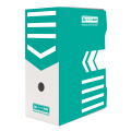 Короб архивный картонный Buromax "Jobmax", 150 мм, бирюзовый