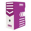 Короб архивный картонный Buromax "Jobmax", 150 мм, фиолетовый