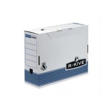 Короб архивный картонный Fellowes "R-Kive Prima", 100 мм, синий