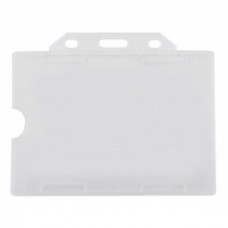 Бейдж горизонтальный Optima, PP+PVC, 105х74 мм