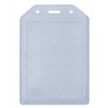 Бейдж вертикальный Optima, PVC, 74х105 мм