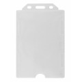 Бейдж вертикальный Optima, PP+PVC, 74х105 мм