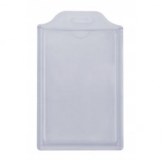 Бейдж вертикальный Optima, ABS+PVC, 54х85 мм