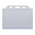 Бейдж горизонтальный Optima, ABS+PVC, 105х74 мм