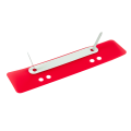 Минискоросшиватель Buromax, красный