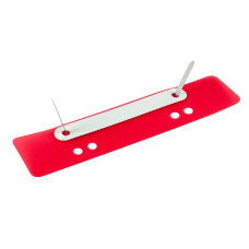 Минискоросшиватель Buromax, красный