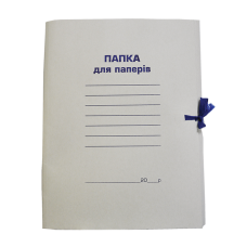 Папка бумажная на завязках A4 Buromax, 0,41 мм