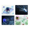 Папка пластиковая А4 на резинках Optima "X-RAY", ассорти