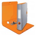 Папка-регистратор А4 Leitz Active Urban Chic 180°, 65 мм, серая