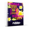 Блокнот Cool for school, А5, 48 л., серия "Turbo", боковая спираль, сиреневый