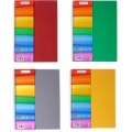 Блокнот Optima "Rainbow", А4, 80 л., боковая спираль, синий