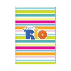 Блокнот Cool for school, А5, 48 л., серия "Rio", термобиндер, вертикальная проклейка