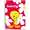 Блокнот Cool for school, А5, 48 л., серия "Tweety", термобиндер, вертикальная проклейка, красный