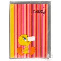 Блокнот Cool for school, А5, 48 л., серия "Tweety", термобиндер, вертикальная проклейка, розовый
