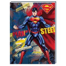 Блокнот Cool for school, А6, 80 л., серия "Superman", шитье на нитку