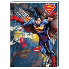Блокнот Cool for school, А6, 80 л., серия "Superman", шитье на нитку