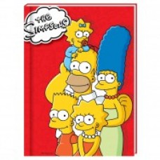 Блокнот Cool for school, А6, 80 л., серия "Simpsons", шитье на нитку