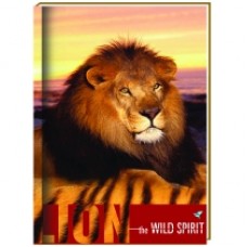 Блокнот Cool for school "Wild Spirit" А6, 80 л., шитье на нитку, "Лев"