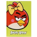 Блокнот Cool for school, А6, 80 л., серия "Angry Birds", шитье на нитку, салатовый
