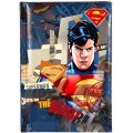 Блокнот Cool for school, А6, 80 л., серия "Superman", шитье на нитку