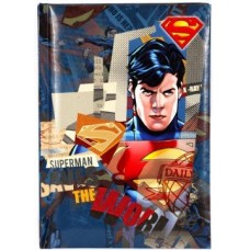 Блокнот Cool for school, А6, 80 л., серия "Superman", шитье на нитку