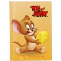 Блокнот Cool for school, А6, 80 л., серия "Tom and Jerry", шитье на нитку, желтый