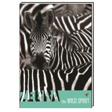 Блокнот Cool for school "Wild Spirit" А6, 80 л., шитье на нитку, "Зебра"