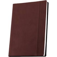 Деловой блокнот Optima Vivella, А6, 256 л., мягкая обложка, на резинке, бордовый